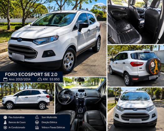 FORD ECOSPORT 2.0 SE 16V FLEX 4P AUTOMÁTICO FORD ECOSPORT 2.0 SE 16V FLEX 4P AUTOMÁTICO